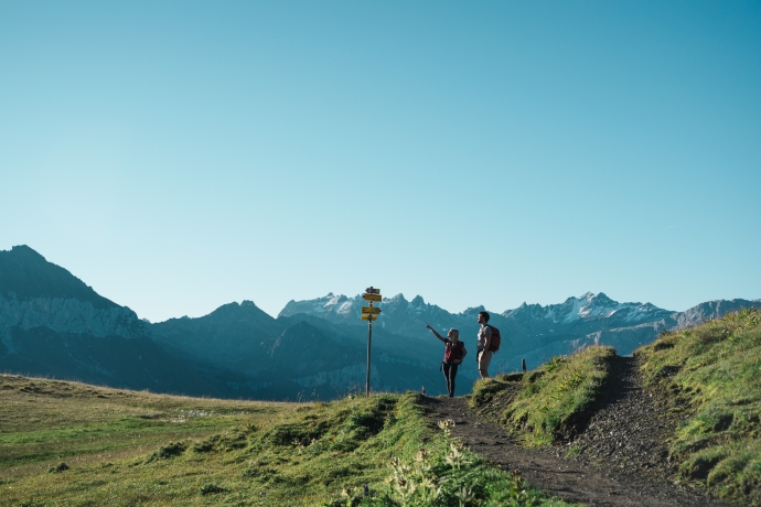 Wanderpaar (Foto: © Marc Welschinger) Wanderpaar