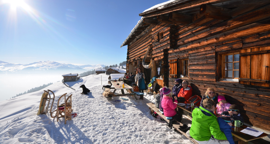 Die Bodähütte liegt an sonniger und aussichtsreicher Lage Die Bodähütte liegt an sonniger und aussichtsreicher Lage