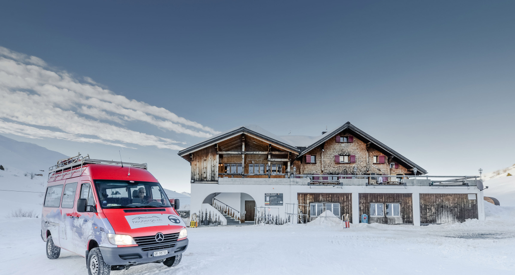 Das Berghaus Heuberge in den Fideriser Heubergen Das Berghaus Heuberge in den Fideriser Heubergen