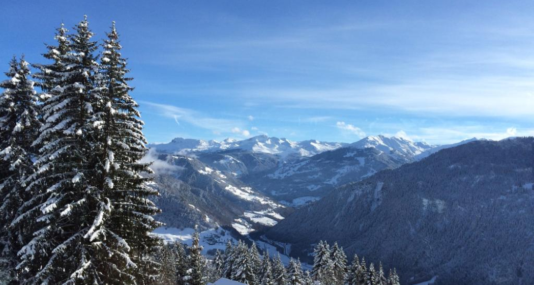 Blick Richtung Hinterprättigau Blick Richtung Hinterprättigau