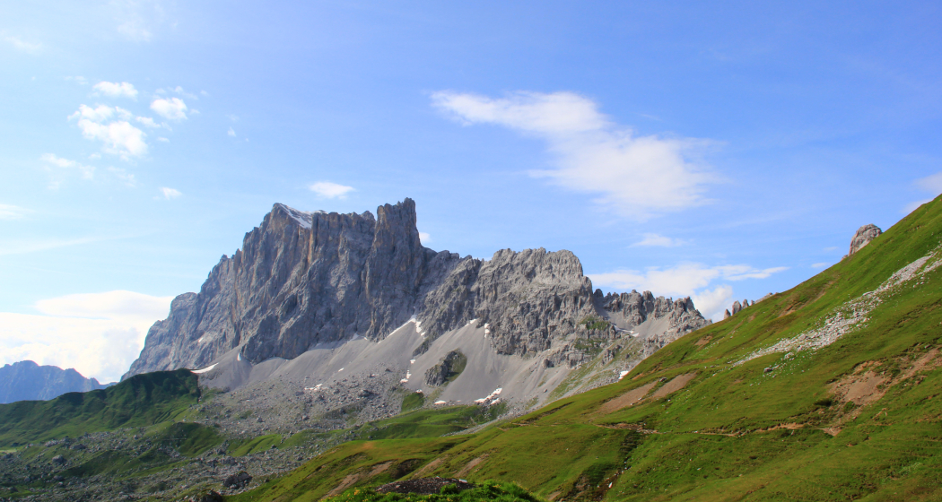 Drusenfluh von der Carschinahütte SAC Drusenfluh von der Carschinahütte SAC