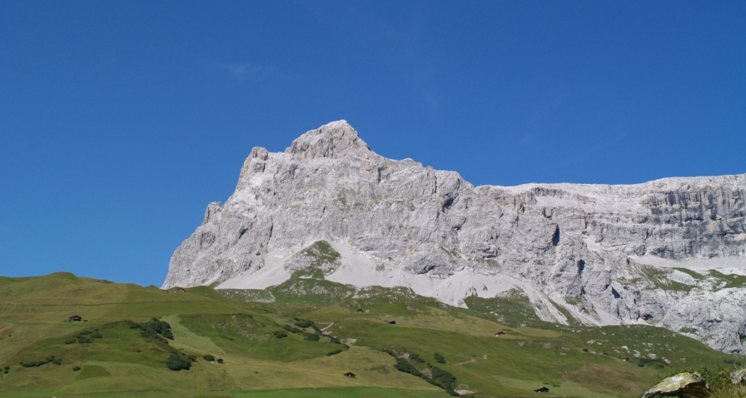 Blick von Partnun auf die Sulzfluh Blick von Partnun auf die Sulzfluh