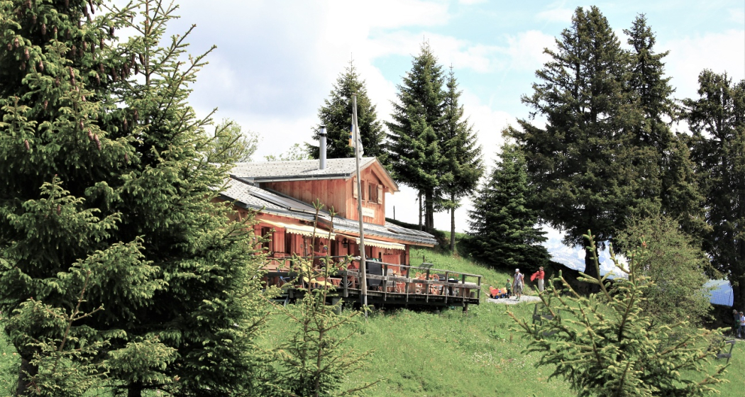 Berggasthaus Sassauna bei der Bergstation Berggasthaus Sassauna bei der Bergstation
