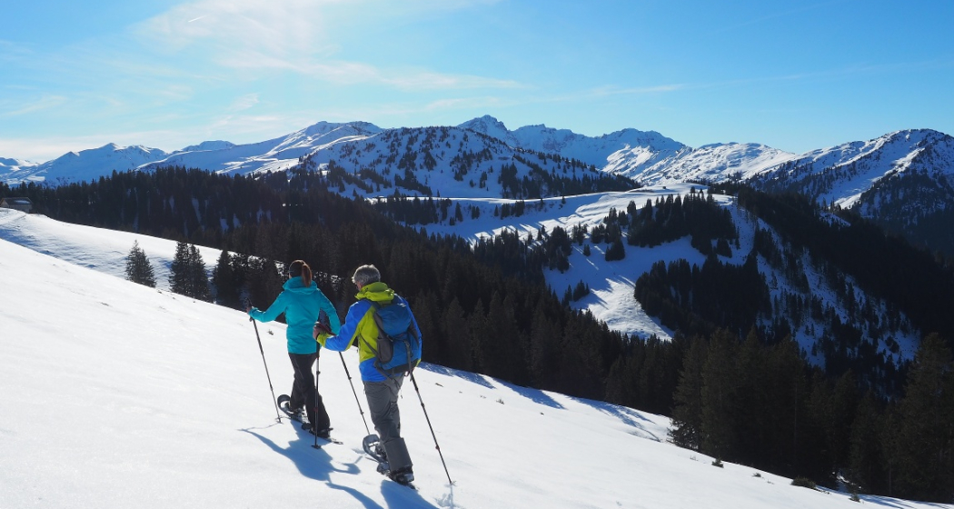Schneeschuhtrail im Vorderprättigau Schneeschuhtrail im Vorderprättigau