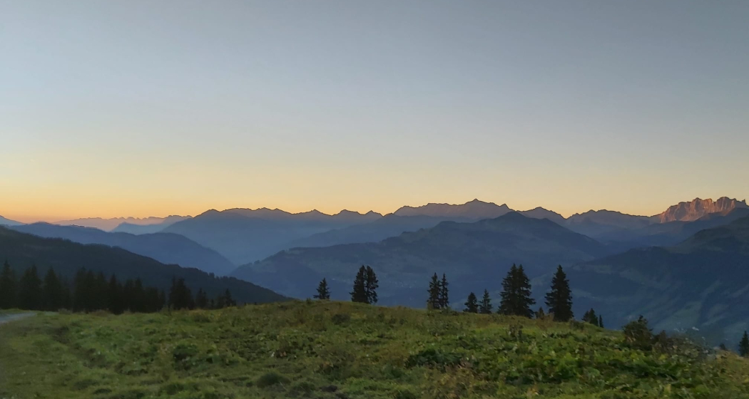 Ausblick ins Prättigau Ausblick ins Prättigau