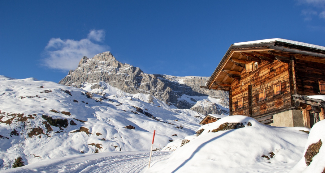 Partnun mit Blick zur Sulzfluh Partnun mit Blick zur Sulzfluh