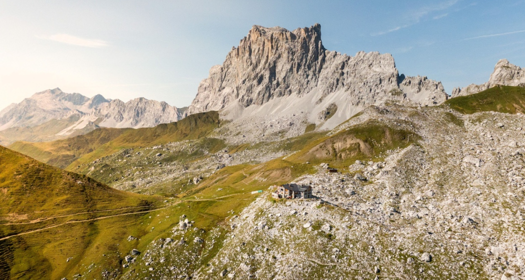 Lage Carschinahütte
