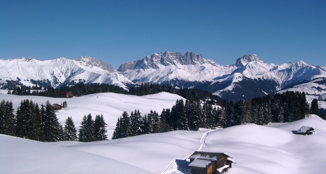 Blick auf den Rätikon Blick auf den Rätikon