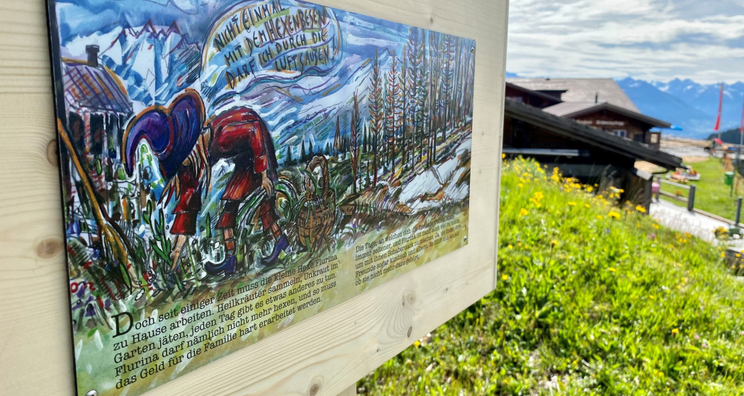 Posten "Kräuter" bei Berghaus Schwänzelegg Posten "Kräuter" bei Berghaus Schwänzelegg