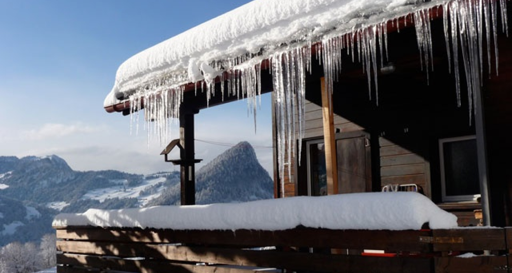 Ferienhaus Terlischa Balkon Aussicht gegen Süden Ferienhaus Terlischa Balkon Aussicht gegen Süden