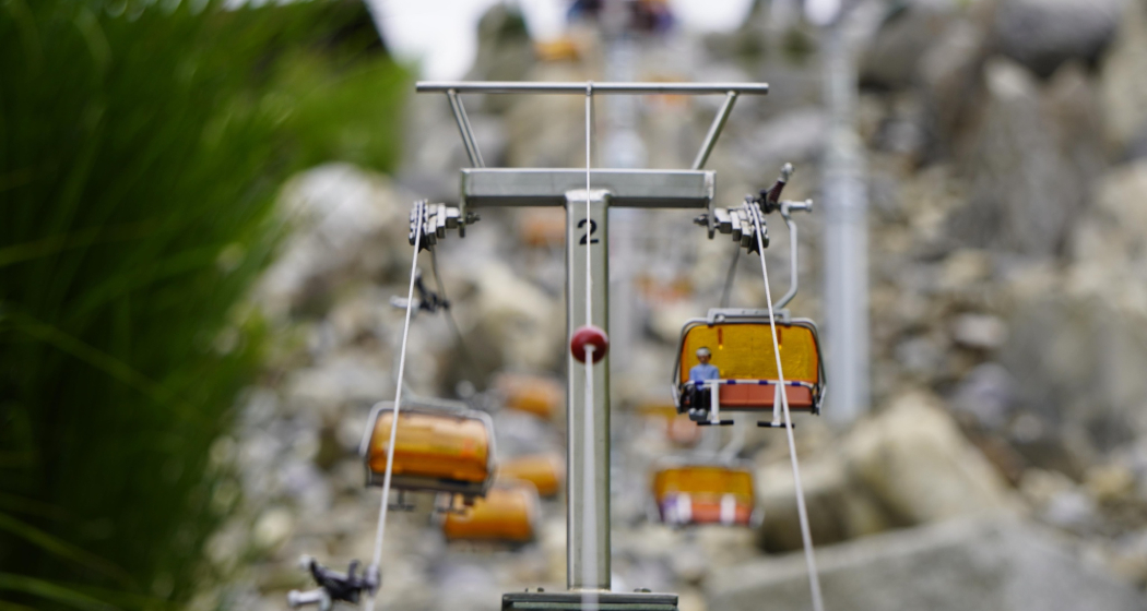 Sessellift Miniatur in Seewis Sessellift Miniatur in Seewis