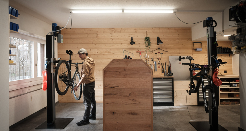 BikeFix Manno, Werkstatt BikeFix Manno, Werkstatt