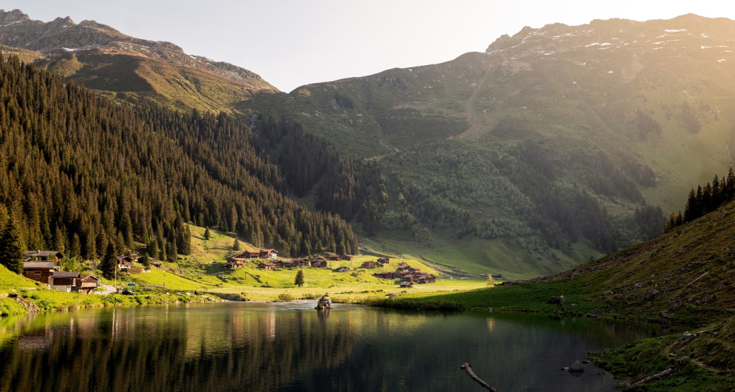 Walsersiedlung Schlappin und Schlappinsee Walsersiedlung Schlappin und Schlappinsee