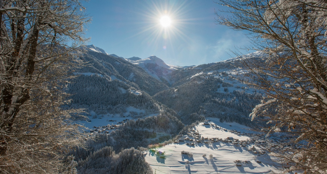 Fideris vom Luzeinerberg aus
