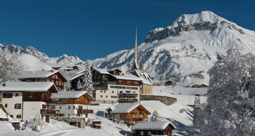 Das Bergsteiger Dorf im Winterkleid Das Bergsteiger Dorf im Winterkleid