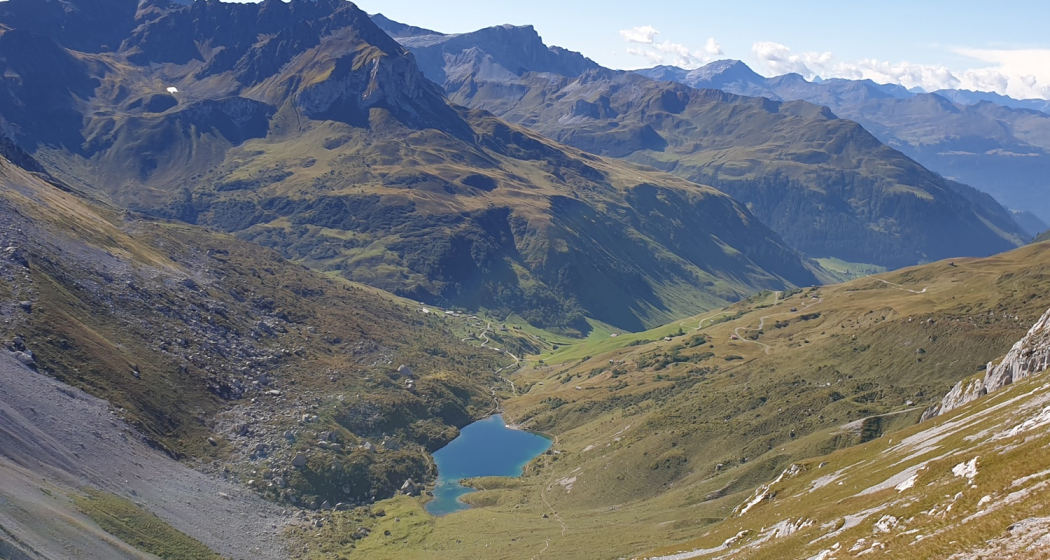 Blick auf Partnunsee Blick auf Partnunsee
