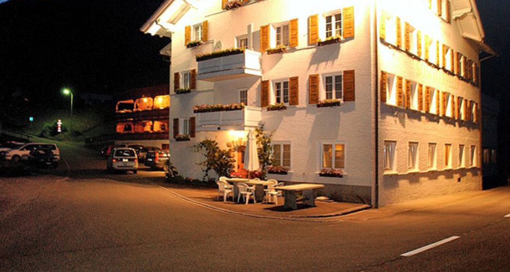 Landgasthof Sommerfeld Aussenansicht Nacht Landgasthof Sommerfeld Aussenansicht Nacht