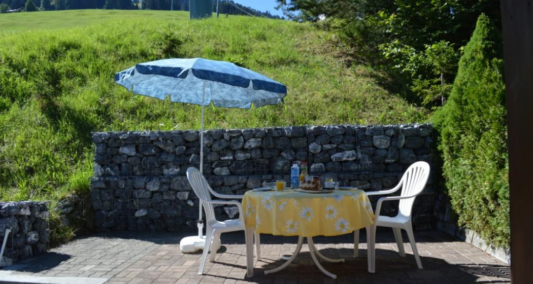 Chalet Schesaplana Sitzplatz Chalet Schesaplana Sitzplatz