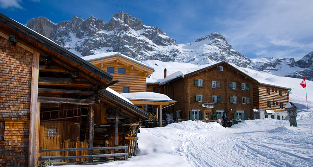 Winterromantik Berghaus Sulzfluh Partnun Winterromantik Berghaus Sulzfluh Partnun