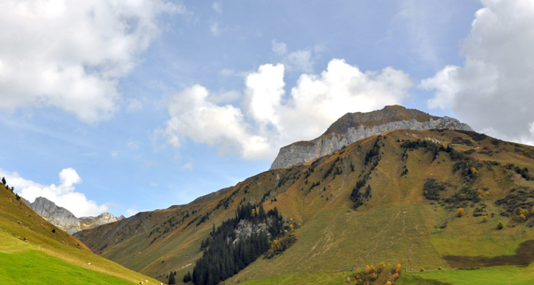 Die Aussicht Richtung Partnun Die Aussicht Richtung Partnun