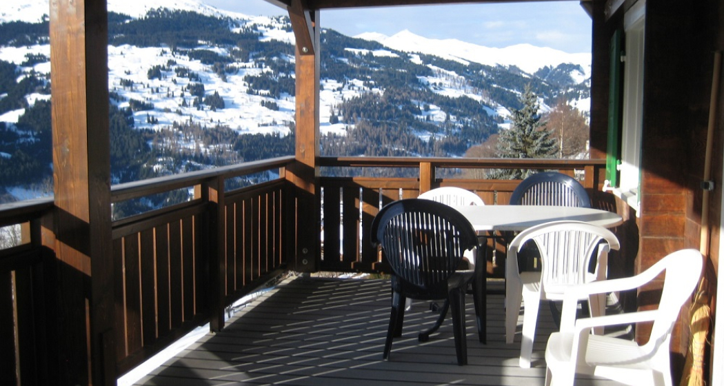 Balkon der Parterrewohnung Balkon der Parterrewohnung