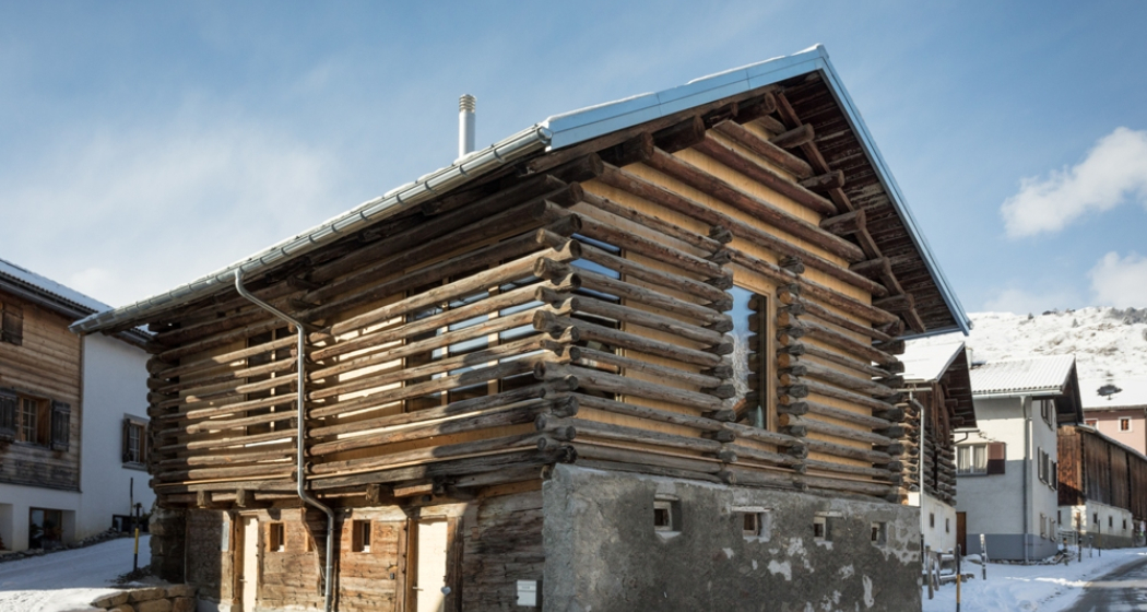 Ferienhaus Bergloft Privà - Ansicht Winter Ferienhaus Bergloft Privà - Ansicht Winter