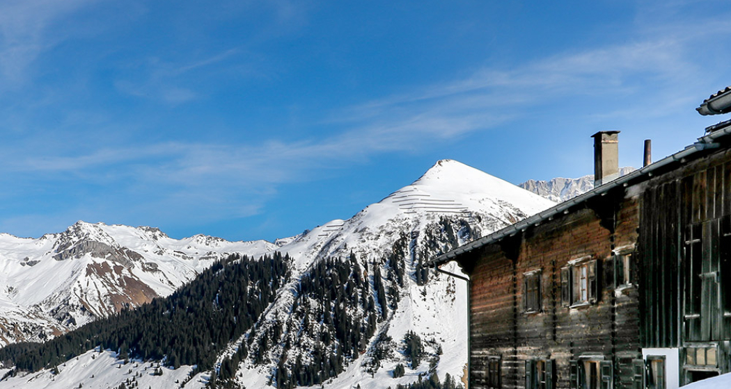 Inmitten der St. Antönier Bergewelt
