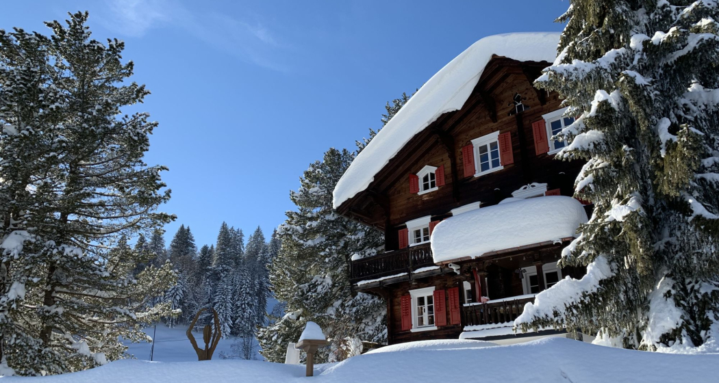 Chalet Riedji Furna Ferien Graubünden