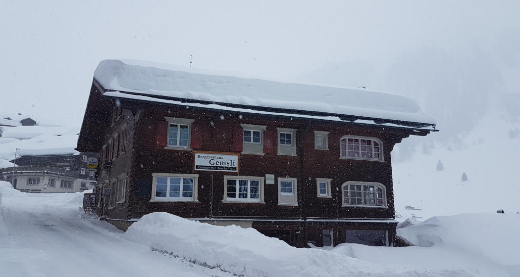 Das Gemsli im Winterwunderland St. Antönien