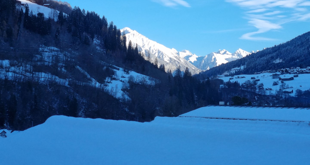 Weitblick aus der Ferienwohnung