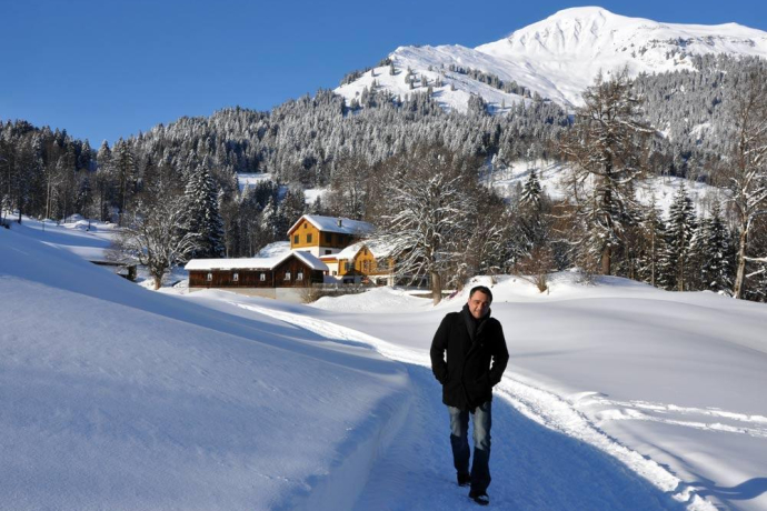 Kurze aber genussvolle Winterwanderung.