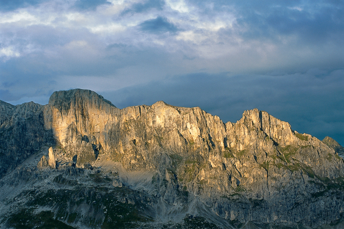 Ein optischer Höhepunkt: Die Schijenfluh