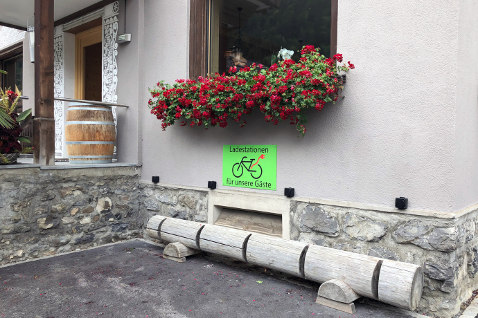 E-bike charging station Küblis Hotel Terminus (oua_31696588_image)