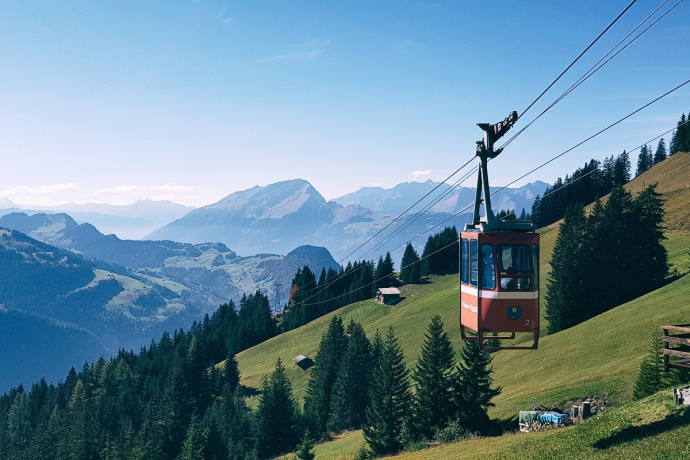 Seilbahn Fanas Seilbahn Fanas