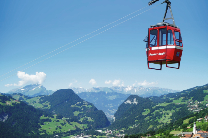 Seilbahn Fanas Seilbahn Fanas