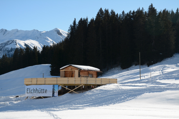 Elchhütte © Julia Isler