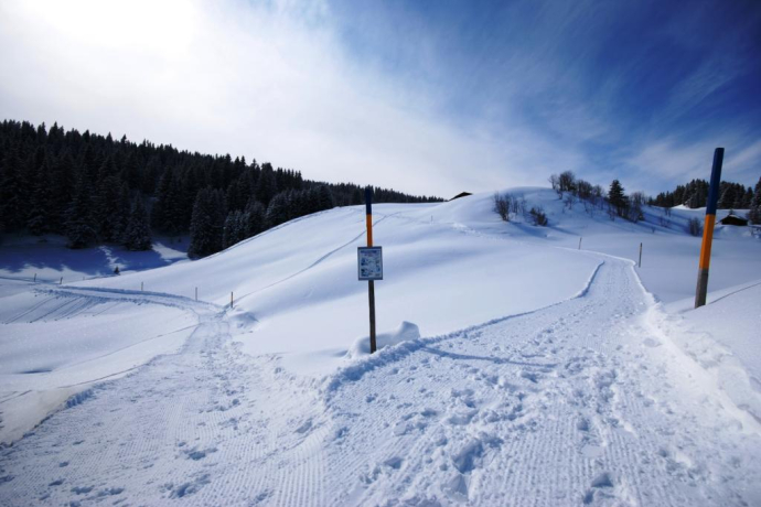 Winterwanderweg Furna, Hof