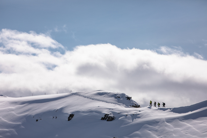 Schneeschuhtour Arflinafurgga Schneeschuhtour Arflinafurgga