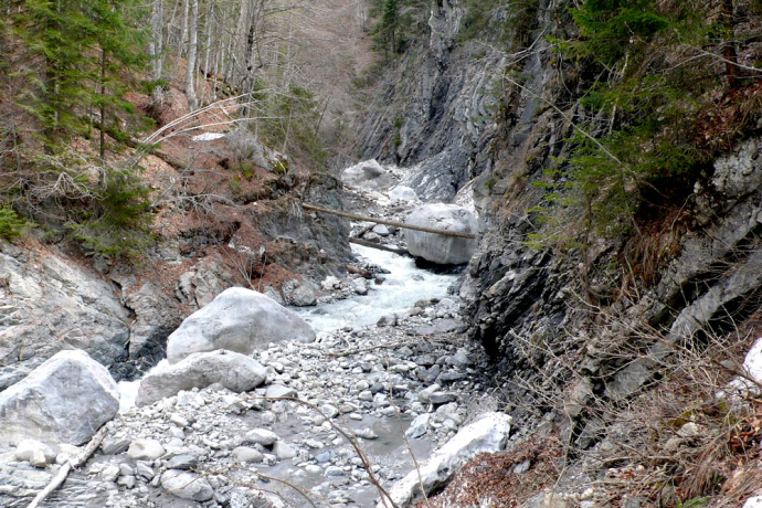 Wanderung Schraubachtobel