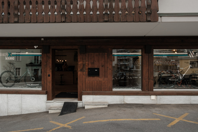 BikeFix Manno, Shop und Werkstatt in Küblis
