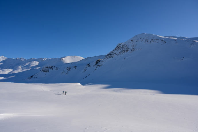 Skitouren auf den Fideriser Heubergen