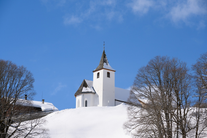 Die Kirche in Furna