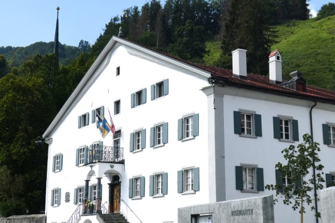 Bibliothek Rosengarten Aussenansicht