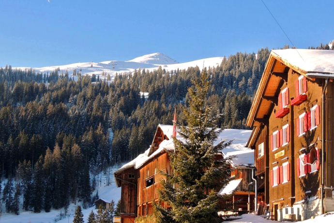 Gasthaus Hochwang im Winter