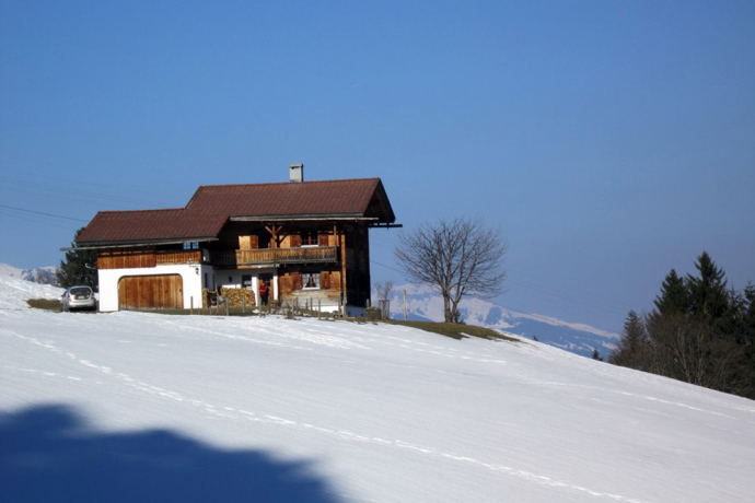 Cavadurahof im Winter