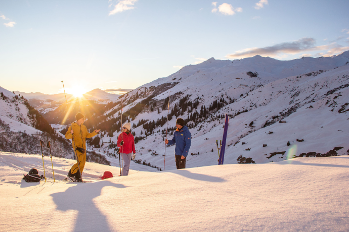 Lawinen und Skitourenkurs 2 Tage in St. Antönien Lawinen und Skitourenkurs 2 Tage in St. Antönien