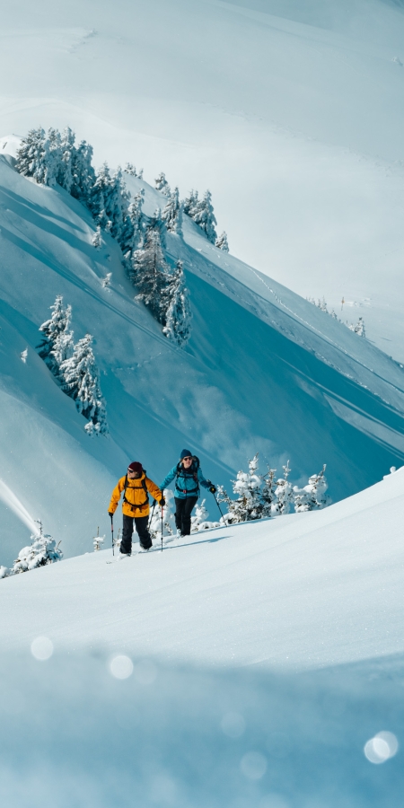 (Foto: © Marc Welschinger) Skitour Chrüz