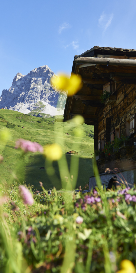 Maiensäss am Prättigauer Höhenweg