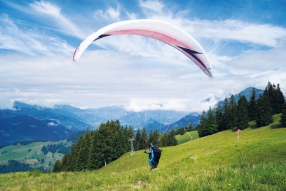 Gleitschirm Schwänzelegg