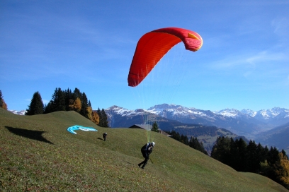 Gleitschirm Fanas